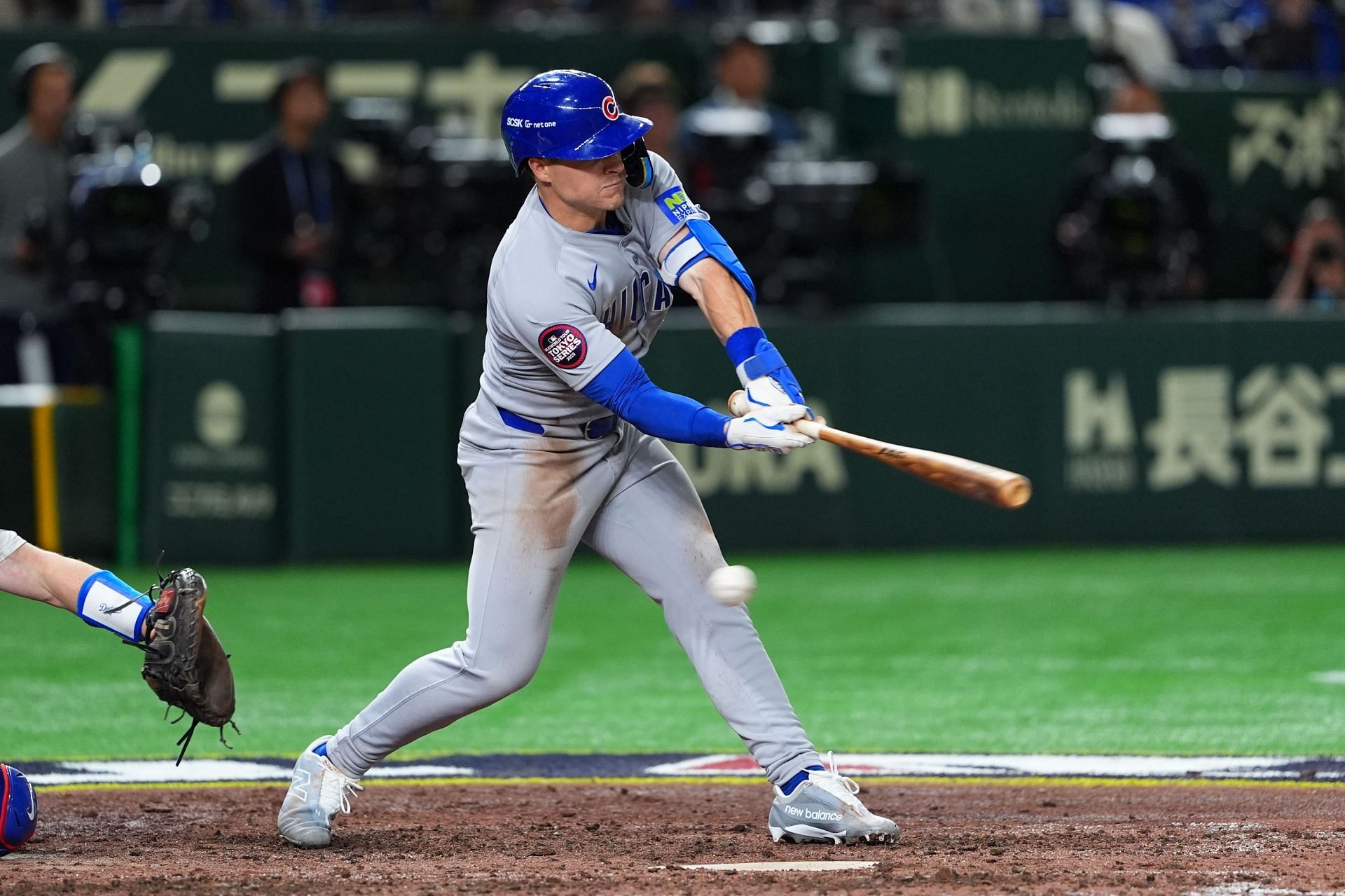 Matt Shaw in action during the Tokyo Series - Source: Getty